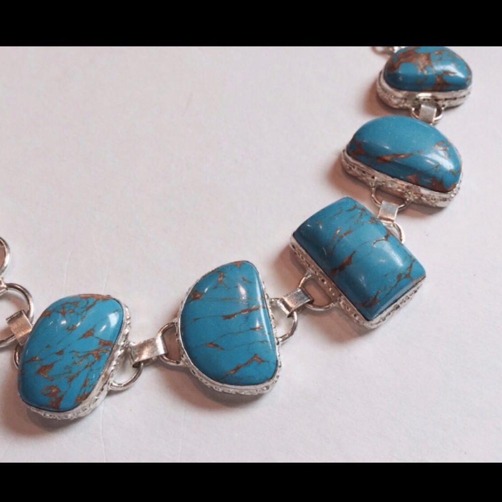 2X H.P.🎉 Turquoise Stone Toggle Bracelet